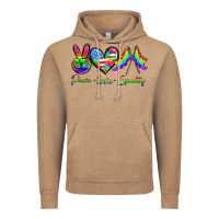 Vintage Coffee peace love equality Vintage Hoodie - HRA Design Shop