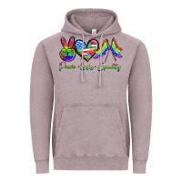 Vintage Zinc peace love equality Vintage Hoodie - HRA Design Shop