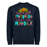 Navy some of yall cornbread aint done in the middle Heavyweight Sweatshirt - AdoDesignShop