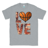 Heather Grey basketball love Classic Tee - JahusDesignShop