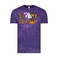 Cloud Purple spooky season Vintage Tee - AdoDesignShop