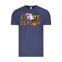 Vintage Denim spooky season Vintage Tee - AdoDesignShop