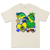 Bone brazil hearts Premium Tee - texasbilliewilder