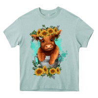 Arona baby cow in a bucket Heavy Core Tee - RanaPortraitStore