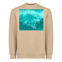Mushroom turquoise glitter Heavyweight Sweatshirt - JahusDesignShop