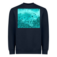 Navy turquoise glitter Heavyweight Sweatshirt - JahusDesignShop