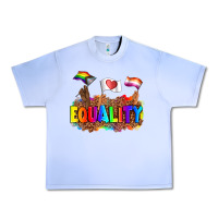 Grape Ice equality pride flags Urban Heavy Tee - AdoDesignShop