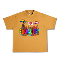 Peanut Butter equality pride flags Urban Heavy Tee - AdoDesignShop