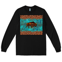 Black bison leopard gemstone Long Sleeve Tee - Artiststas