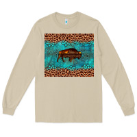 Mushroom bison leopard gemstone Long Sleeve Tee - Artiststas