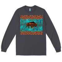 Smoke bison leopard gemstone Long Sleeve Tee - Artiststas