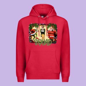 Christmas Friends Squad Premium Hoodie Designed By Bettercallsaul