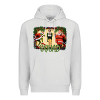 Dove Grey Christmas Friends Squad Premium Hoodie - Bettercallsaul