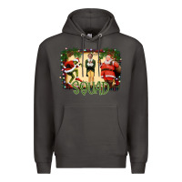Smoke Christmas Friends Squad Premium Hoodie - Bettercallsaul