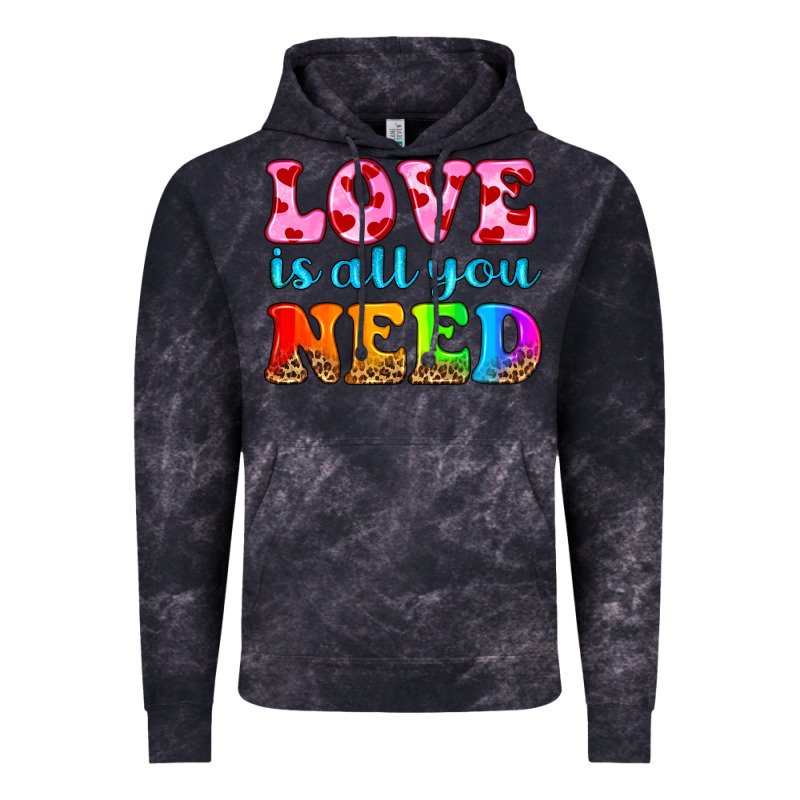 Love Is All You Need Vintage Hoodie by HRA Design Shop | Teevron