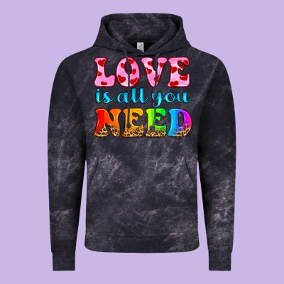 Love Is All You Need Vintage Hoodie Designed By Hra Design Shop
