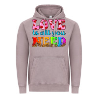 Vintage Zinc love is all you need Vintage Hoodie - HRA Design Shop