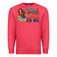 Cardinal Camp Hair Don't Care Premium Sweatshirt - BundleAndBundleShop