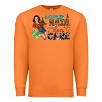 Carrot Camp Hair Don't Care Premium Sweatshirt - BundleAndBundleShop