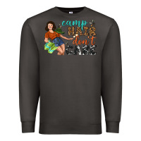 Smoke Camp Hair Don't Care Premium Sweatshirt - BundleAndBundleShop