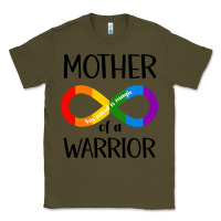 Army Green Mother Of Warrior Classic Tee - CowhideDigitalArt
