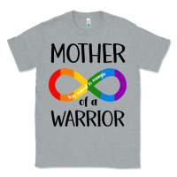 Heather Grey Mother Of Warrior Classic Tee - CowhideDigitalArt