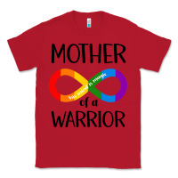 Red Mother Of Warrior Classic Tee - CowhideDigitalArt