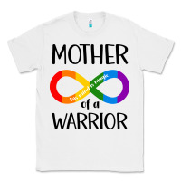 White Mother Of Warrior Classic Tee - CowhideDigitalArt