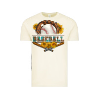 Western Baseball With Sunflower Vintage Tee | Teevron