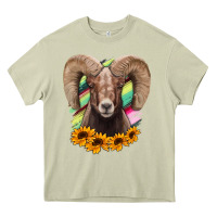 Mossy bighorn sheep Heavy Core Tee - RanaPortraitStore