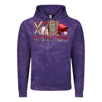 Cloud Purple tis the season baseball Vintage Hoodie - RacoonDesign