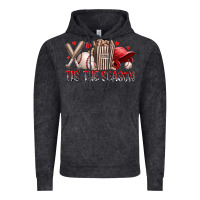 Vintage Black tis the season baseball Vintage Hoodie - RacoonDesign