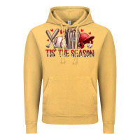 Vintage Mustard tis the season baseball Vintage Hoodie - RacoonDesign