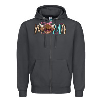 Smoke mama cow Zipper Hoodie - MaliasSmallBusiness