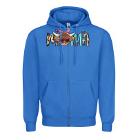 True Royal mama cow Zipper Hoodie - MaliasSmallBusiness