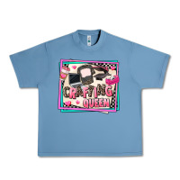 Pebble Blue crafting queen Urban Heavy Tee - AdoDesignShop