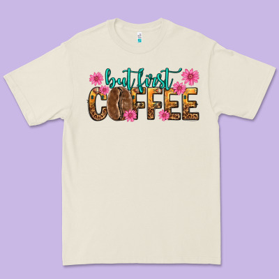 Premium Tee but first coffee