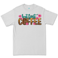 Dove Grey but first coffee Premium Tee - texasbilliewilder