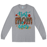 Heather Grey best mom ever Long Sleeve Tee - Artiststas