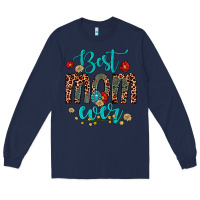 Navy best mom ever Long Sleeve Tee - Artiststas