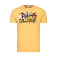 Vintage Mustard happy halloween Vintage Tee - AdoDesignShop