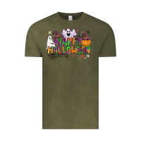 Vintage Olive happy halloween Vintage Tee - AdoDesignShop