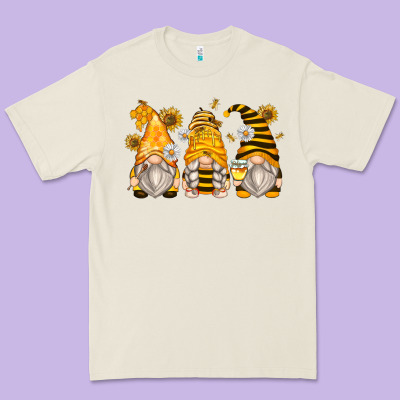 Premium Tee bumble bee gnomes