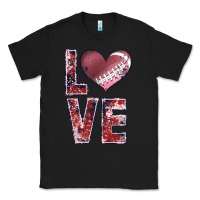 Black football love Classic Tee - JahusDesignShop