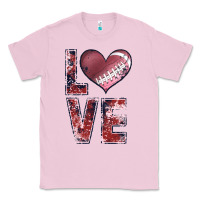 Bubblegum Pink football love Classic Tee - JahusDesignShop