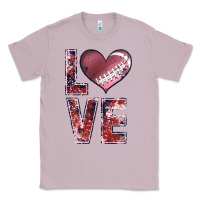 Lilac football love Classic Tee - JahusDesignShop
