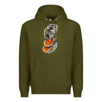 Army Green Lunar Fruit Premium Hoodie - Bettercallsaul