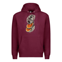 Burgundy Lunar Fruit Premium Hoodie - Bettercallsaul