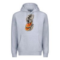 Heather Grey Lunar Fruit Premium Hoodie - Bettercallsaul