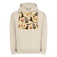 Pigment French Oak wizard items Urban Hoodie - TumblerDesignByShophia